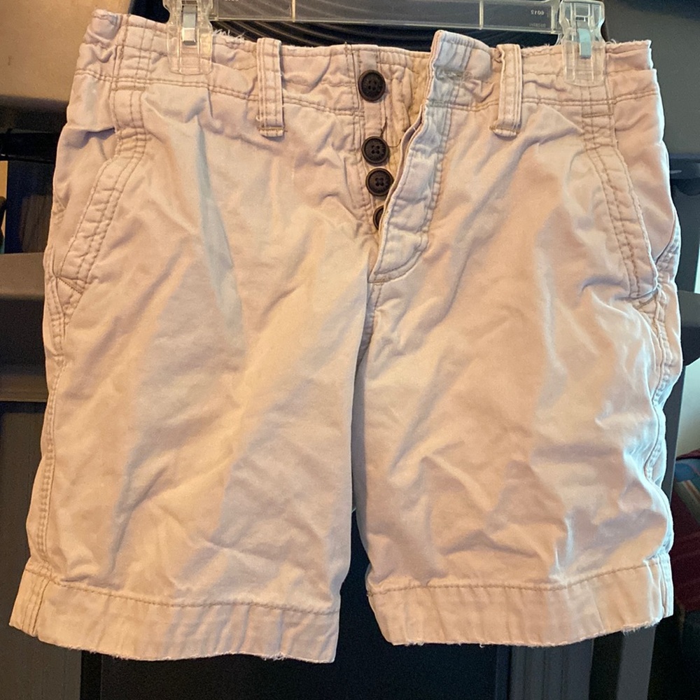 Abercrombie and fitch khaki shorts